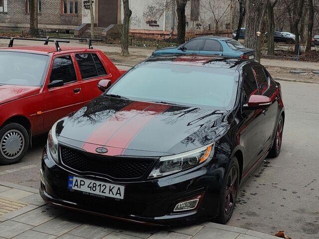 Чорний Кіа Оптіма, об'ємом двигуна 2.4 л та пробігом 135 тис. км за 15000 $, фото 1 на Automoto.ua