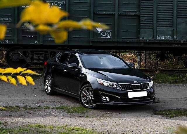 Черный Киа Оптима, объемом двигателя 2 л и пробегом 74 тыс. км за 5800 $, фото 1 на Automoto.ua