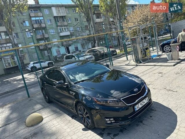 Черный Киа Оптима, объемом двигателя 2 л и пробегом 159 тыс. км за 12999 $, фото 1 на Automoto.ua