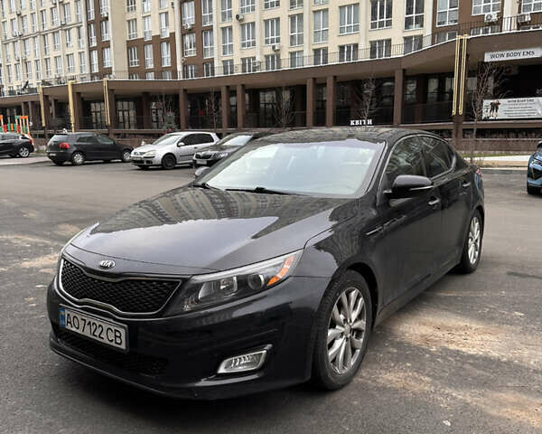 Черный Киа Оптима, объемом двигателя 2.4 л и пробегом 127 тыс. км за 10600 $, фото 1 на Automoto.ua