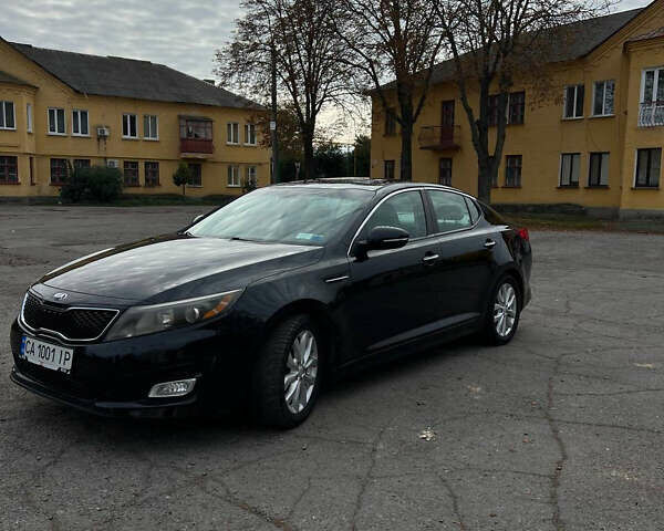 Кіа Оптіма 2014 у Ватутіне на Automoto.ua Чорний Кіа Оптіма, об'ємом двигуна 2.4 л та пробігом 180 тис. км за 9500 $, фото 1 на Automoto.ua