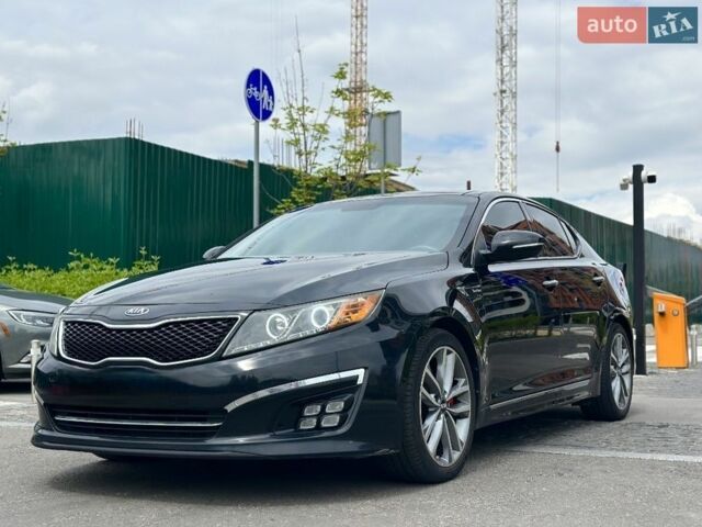 Чорний Кіа Оптіма, об'ємом двигуна 2 л та пробігом 159 тис. км за 13700 $, фото 1 на Automoto.ua