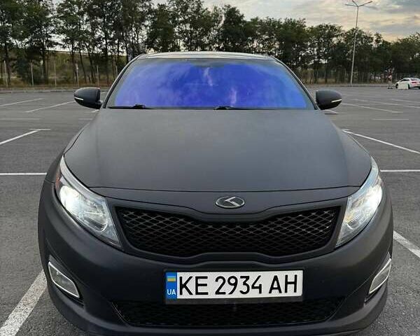 Черный Киа Оптима, объемом двигателя 2.36 л и пробегом 104 тыс. км за 12700 $, фото 1 на Automoto.ua