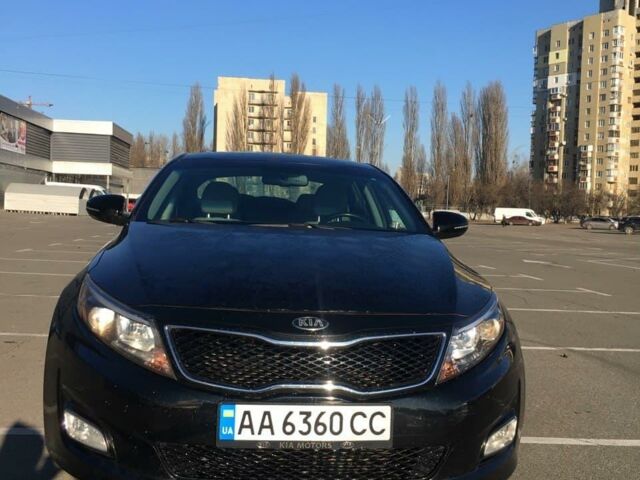 Черный Киа Оптима, объемом двигателя 2.4 л и пробегом 100 тыс. км за 13500 $, фото 1 на Automoto.ua