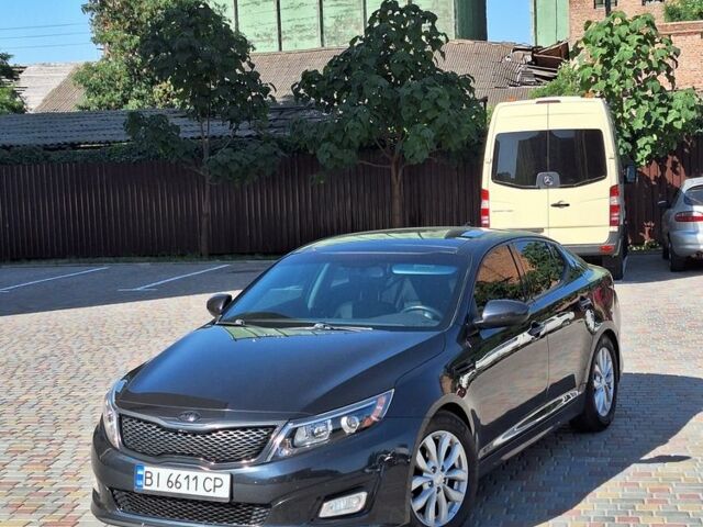 Черный Киа Оптима, объемом двигателя 2.4 л и пробегом 175 тыс. км за 10300 $, фото 1 на Automoto.ua