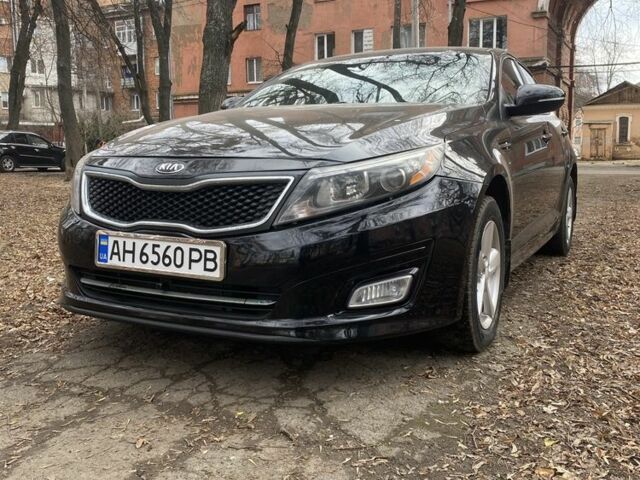 Черный Киа Оптима, объемом двигателя 2.4 л и пробегом 130 тыс. км за 9600 $, фото 1 на Automoto.ua