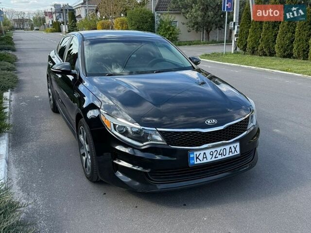 Черный Киа Оптима, объемом двигателя 2.36 л и пробегом 155 тыс. км за 10750 $, фото 1 на Automoto.ua