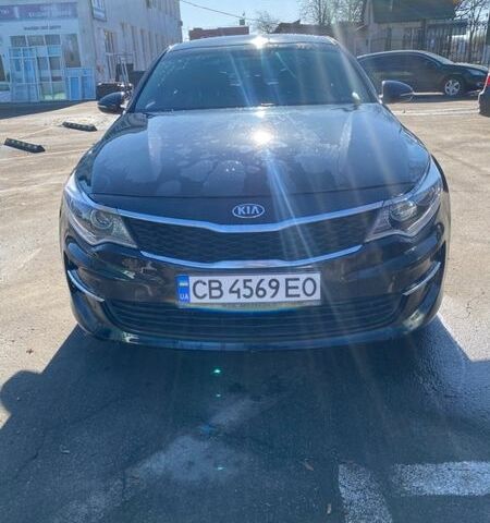 Черный Киа Оптима, объемом двигателя 2.36 л и пробегом 120 тыс. км за 11000 $, фото 1 на Automoto.ua