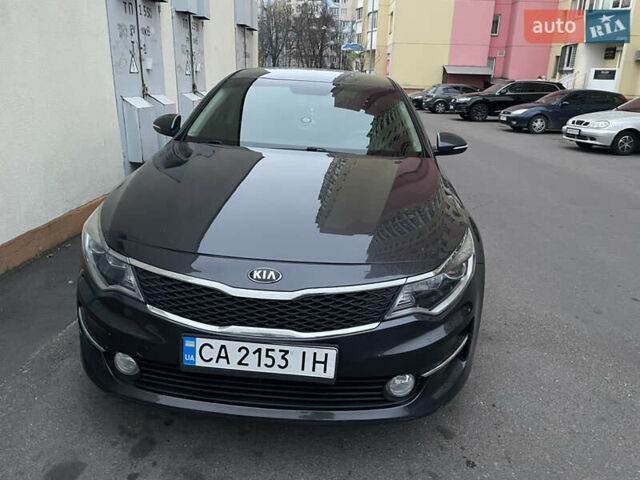 Черный Киа Оптима, объемом двигателя 2.36 л и пробегом 130 тыс. км за 9600 $, фото 1 на Automoto.ua