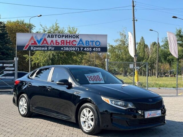 Чорний Кіа Оптіма, об'ємом двигуна 2 л та пробігом 187 тис. км за 9414 $, фото 1 на Automoto.ua