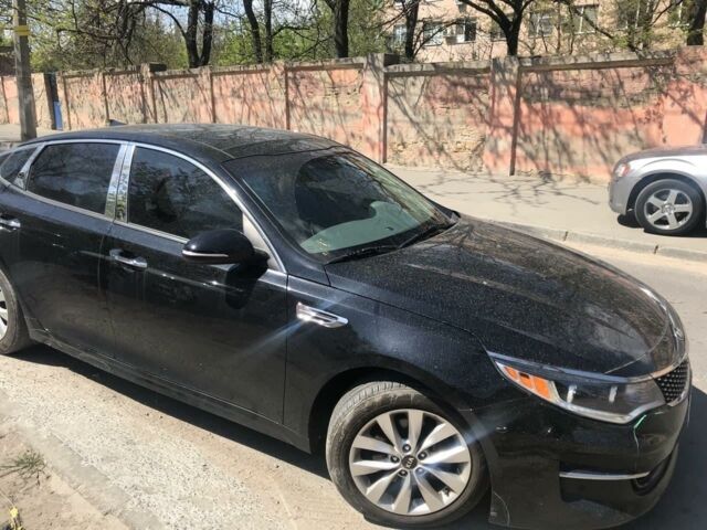Чорний Кіа Оптіма, об'ємом двигуна 2 л та пробігом 66 тис. км за 11500 $, фото 1 на Automoto.ua