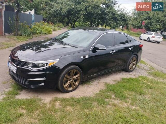 Чорний Кіа Оптіма, об'ємом двигуна 2.4 л та пробігом 128 тис. км за 11500 $, фото 1 на Automoto.ua