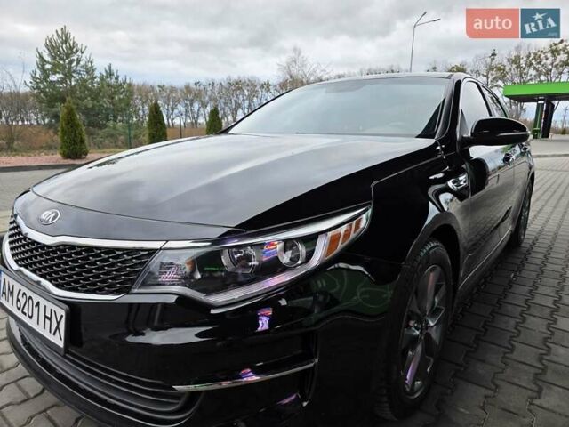 Черный Киа Оптима, объемом двигателя 2.36 л и пробегом 180 тыс. км за 9500 $, фото 1 на Automoto.ua