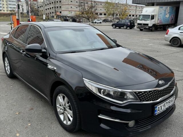 Черный Киа Оптима, объемом двигателя 2 л и пробегом 318 тыс. км за 10800 $, фото 1 на Automoto.ua