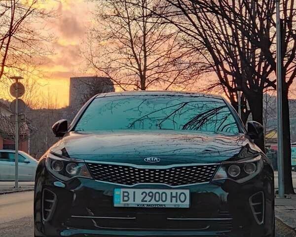 Черный Киа Оптима, объемом двигателя 2.4 л и пробегом 167 тыс. км за 13400 $, фото 1 на Automoto.ua