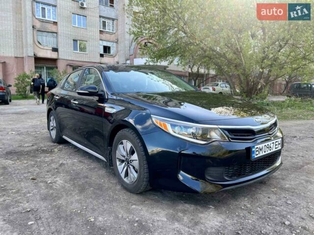 Черный Киа Оптима, объемом двигателя 2 л и пробегом 94 тыс. км за 13500 $, фото 1 на Automoto.ua