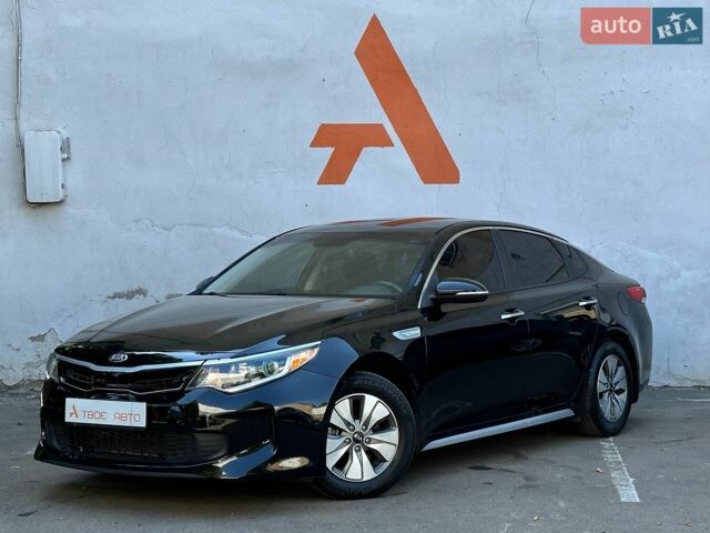Чорний Кіа Оптіма, об'ємом двигуна 2 л та пробігом 83 тис. км за 15490 $, фото 1 на Automoto.ua