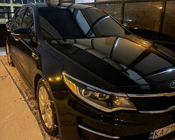 Чорний Кіа Оптіма, об'ємом двигуна 2.36 л та пробігом 207 тис. км за 9199 $, фото 1 на Automoto.ua