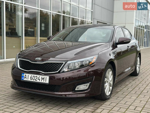 Коричневый Киа Оптима, объемом двигателя 2.36 л и пробегом 108 тыс. км за 8500 $, фото 1 на Automoto.ua