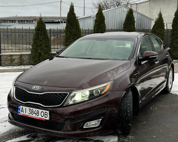 Красный Киа Оптима, объемом двигателя 2.4 л и пробегом 223 тыс. км за 9900 $, фото 1 на Automoto.ua