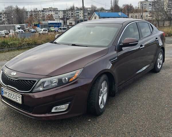 Красный Киа Оптима, объемом двигателя 2.4 л и пробегом 290 тыс. км за 8000 $, фото 1 на Automoto.ua