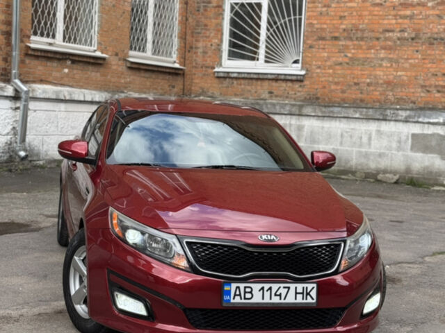 Червоний Кіа Оптіма, об'ємом двигуна 2.4 л та пробігом 130 тис. км за 10500 $, фото 1 на Automoto.ua