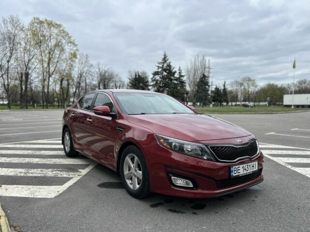 Красный Киа Оптима, объемом двигателя 2.4 л и пробегом 173 тыс. км за 7900 $, фото 1 на Automoto.ua