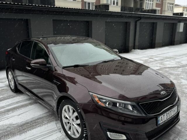 Красный Киа Оптима, объемом двигателя 2.4 л и пробегом 160 тыс. км за 9799 $, фото 1 на Automoto.ua