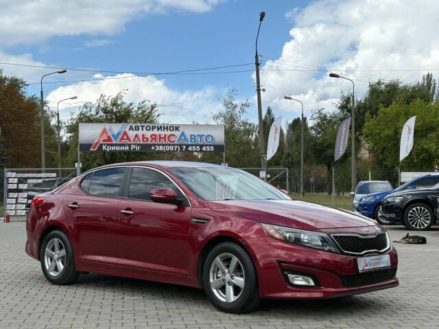 Красный Киа Оптима, объемом двигателя 2.4 л и пробегом 146 тыс. км за 9587 $, фото 1 на Automoto.ua