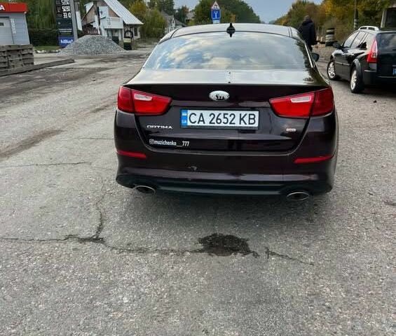 Красный Киа Оптима, объемом двигателя 2.4 л и пробегом 1000 тыс. км за 8000 $, фото 1 на Automoto.ua