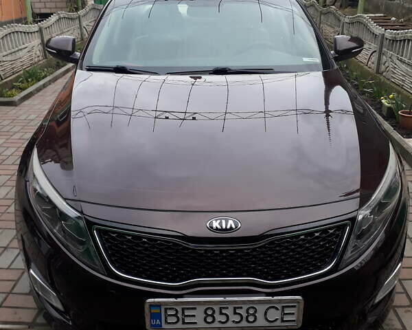 Червоний Кіа Оптіма, об'ємом двигуна 2.4 л та пробігом 100 тис. км за 13999 $, фото 1 на Automoto.ua