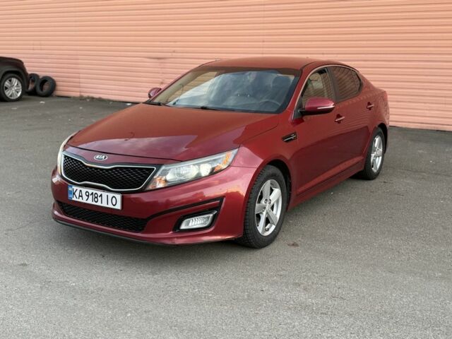 Красный Киа Оптима, объемом двигателя 2.4 л и пробегом 214 тыс. км за 8500 $, фото 1 на Automoto.ua