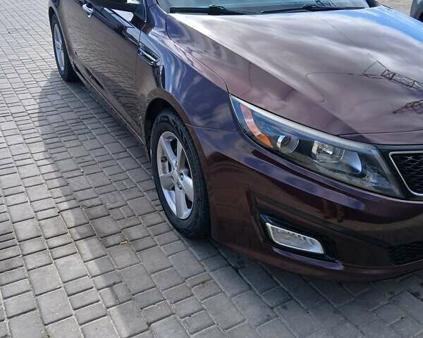 Красный Киа Оптима, объемом двигателя 2.4 л и пробегом 220 тыс. км за 7500 $, фото 1 на Automoto.ua