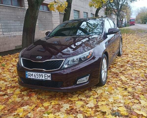 Красный Киа Оптима, объемом двигателя 2.4 л и пробегом 78 тыс. км за 11000 $, фото 1 на Automoto.ua