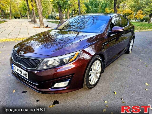 Красный Киа Оптима, объемом двигателя 2.4 л и пробегом 180 тыс. км за 8900 $, фото 1 на Automoto.ua