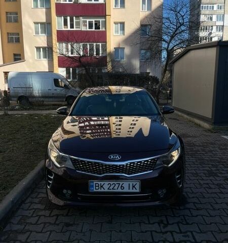 Червоний Кіа Оптіма, об'ємом двигуна 2.4 л та пробігом 103 тис. км за 7600 $, фото 1 на Automoto.ua