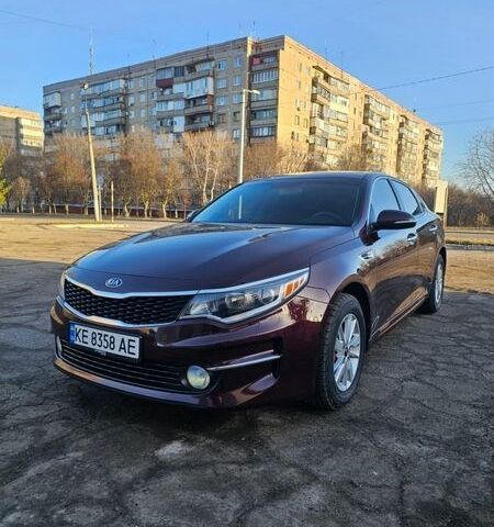 Красный Киа Оптима, объемом двигателя 2.36 л и пробегом 130 тыс. км за 9500 $, фото 1 на Automoto.ua