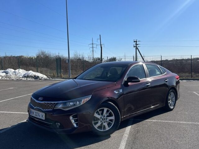 Червоний Кіа Оптіма, об'ємом двигуна 2.4 л та пробігом 100 тис. км за 8300 $, фото 1 на Automoto.ua