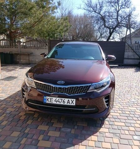 Красный Киа Оптима, объемом двигателя 2.36 л и пробегом 200 тыс. км за 8600 $, фото 1 на Automoto.ua