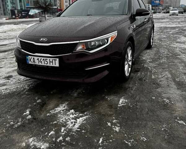 Красный Киа Оптима, объемом двигателя 2.36 л и пробегом 169 тыс. км за 9500 $, фото 1 на Automoto.ua