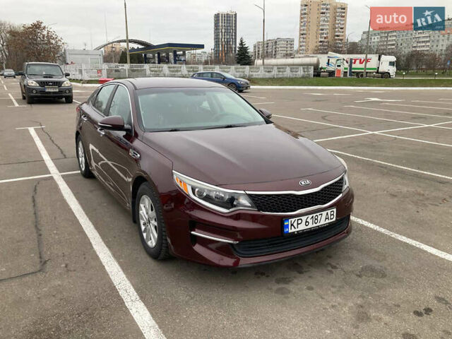 Красный Киа Оптима, объемом двигателя 2.4 л и пробегом 158 тыс. км за 12500 $, фото 1 на Automoto.ua