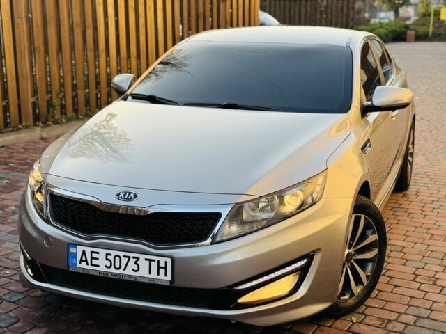 Серый Киа Оптима, объемом двигателя 2 л и пробегом 260 тыс. км за 9800 $, фото 1 на Automoto.ua