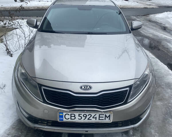 Серый Киа Оптима, объемом двигателя 2.36 л и пробегом 330 тыс. км за 9300 $, фото 1 на Automoto.ua