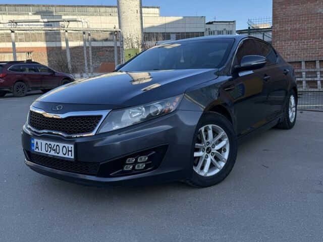 Серый Киа Оптима, объемом двигателя 2.4 л и пробегом 153 тыс. км за 9300 $, фото 1 на Automoto.ua