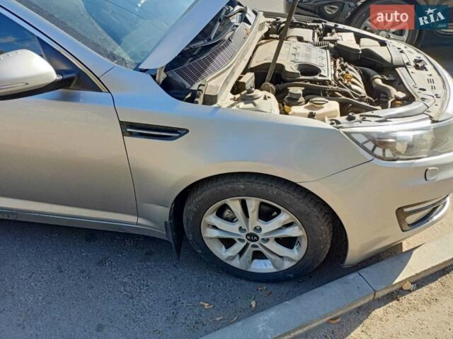 Серый Киа Оптима, объемом двигателя 2 л и пробегом 236 тыс. км за 8999 $, фото 1 на Automoto.ua
