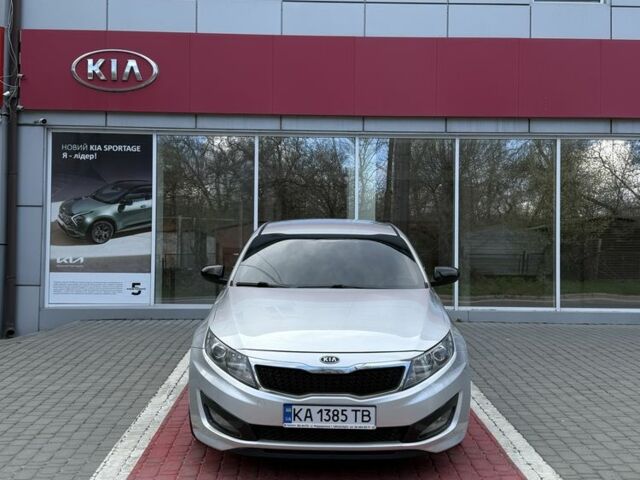 Серый Киа Оптима, объемом двигателя 2 л и пробегом 190 тыс. км за 9500 $, фото 1 на Automoto.ua