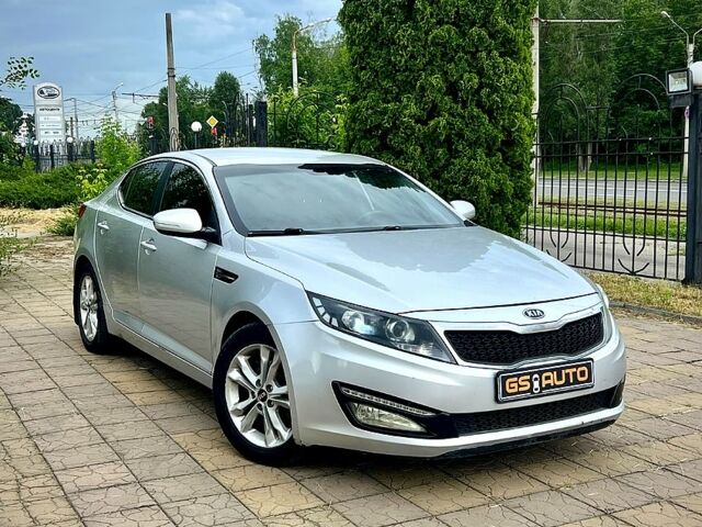 Серый Киа Оптима, объемом двигателя 2 л и пробегом 231 тыс. км за 8900 $, фото 1 на Automoto.ua