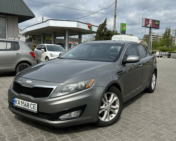 Серый Киа Оптима, объемом двигателя 2.36 л и пробегом 225 тыс. км за 7300 $, фото 1 на Automoto.ua