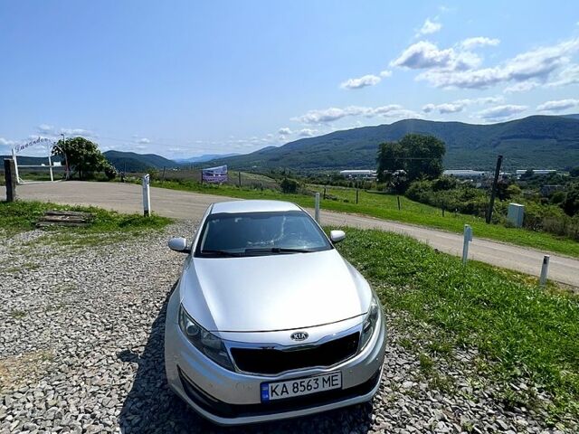 Серый Киа Оптима, объемом двигателя 2 л и пробегом 180 тыс. км за 8700 $, фото 1 на Automoto.ua
