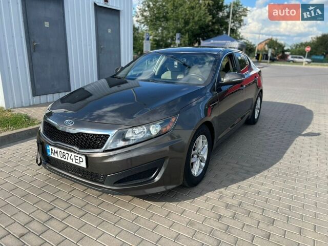 Сірий Кіа Оптіма, об'ємом двигуна 2.36 л та пробігом 231 тис. км за 6300 $, фото 1 на Automoto.ua